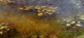 Agapanthus Mitteltafel Claude Monet Blumen impressionistische